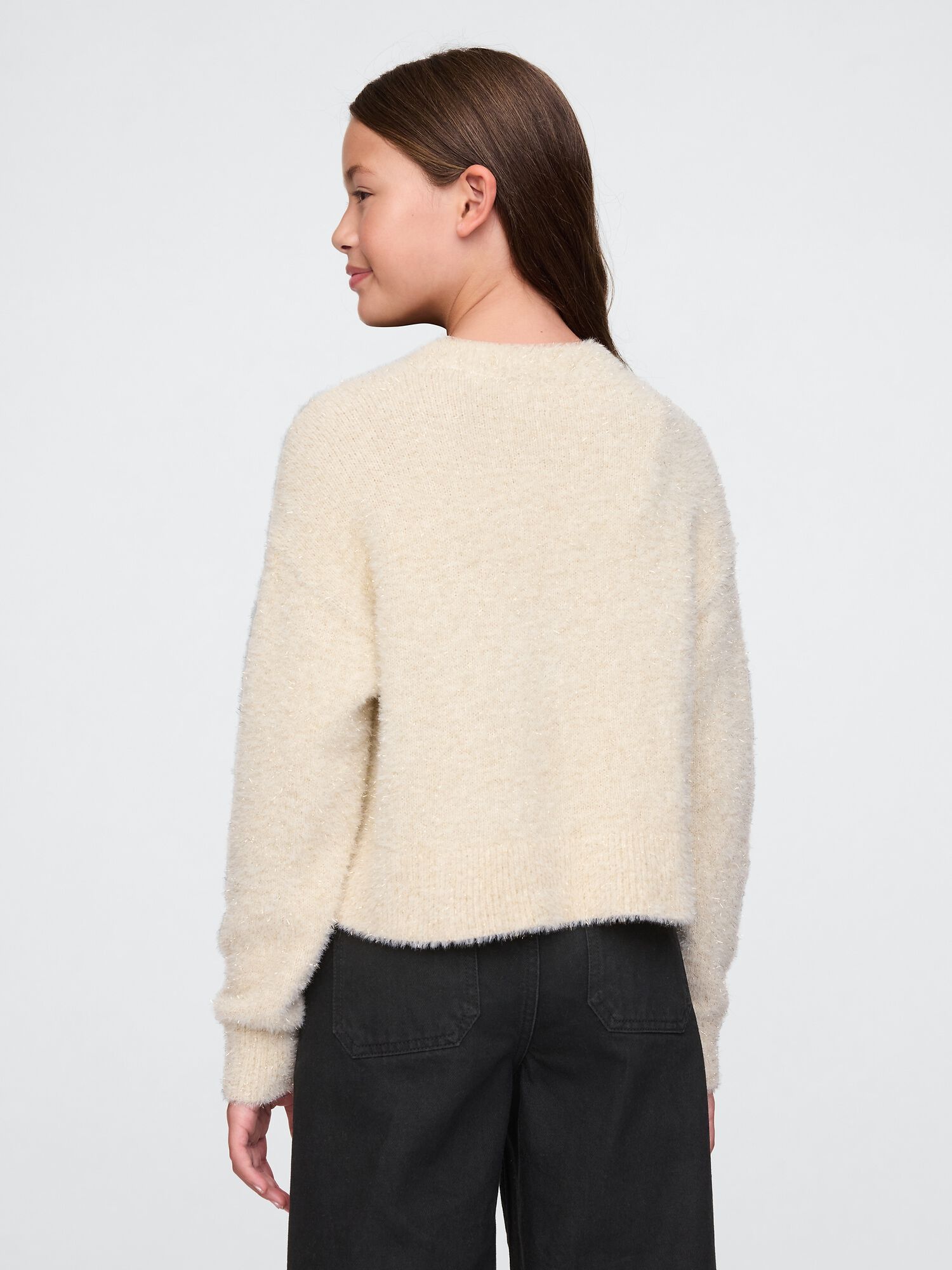 Fuzzy sweater for kids discount
