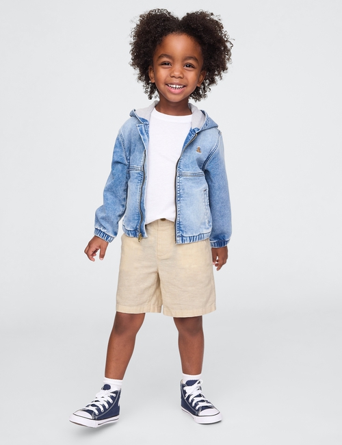 Baby & Toddler Linen-Cotton Shorts