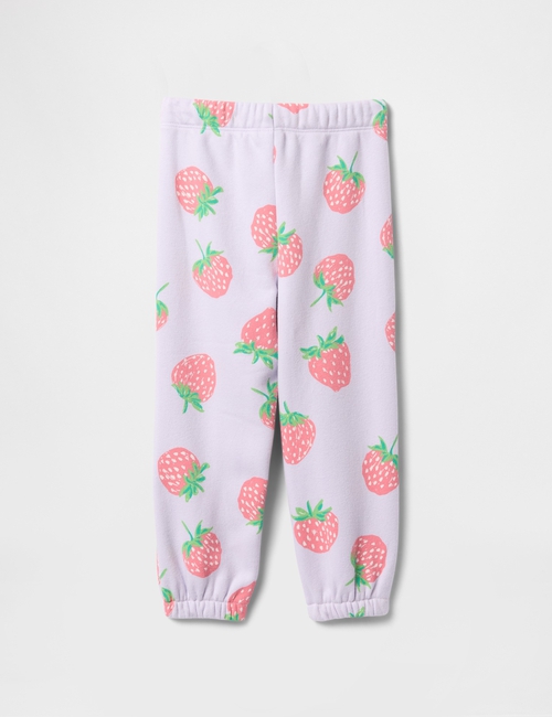 babyGap Logo Wide-Leg Pull-On Joggers