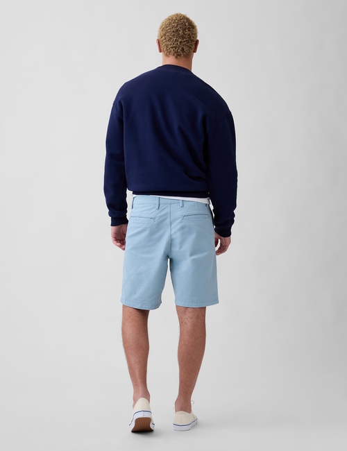 9" Essential Khaki Shorts