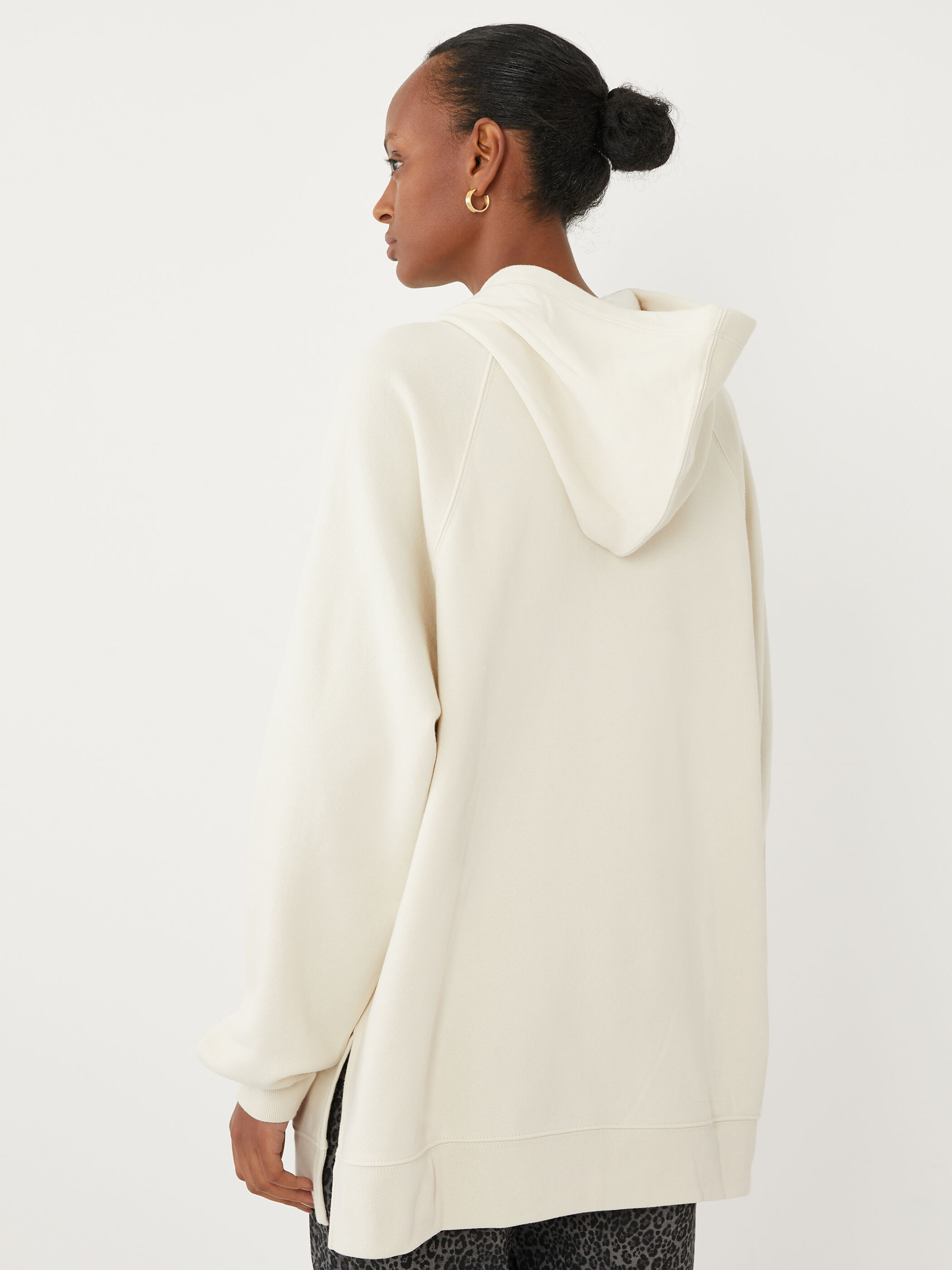 Shop Logo Side Slit Hoodie for GAP UAE