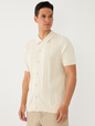 Textured Sweater Vacay Shirt in Standard Fit