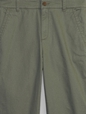 High Rise Girlfriend Khakis with Washwell