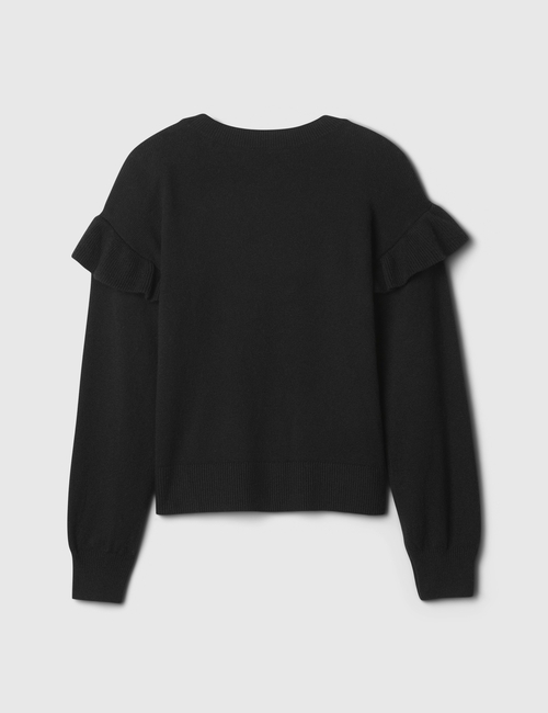Kids CashSoft Ruffle Sweater