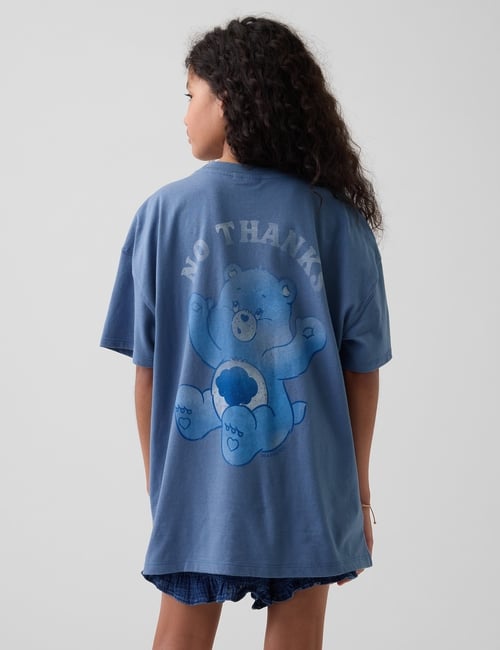 3PL SS EXTRA RELAXED TUNIC TEE_CAREBEARS