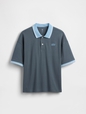 Kids Oversized Gap Logo Pique Polo Shirt