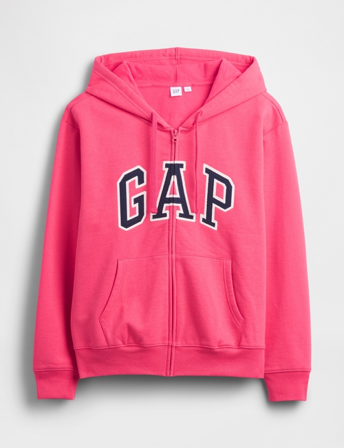 Relaxed Gap Logo Zip Hoodie