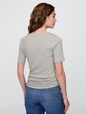 Favorite Ribbed Crewneck T-Shirt