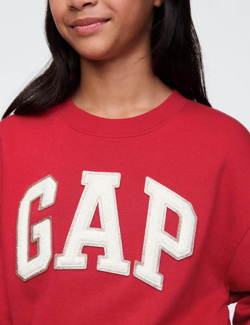 Kids Oversized Gap Logo Sweatshirt