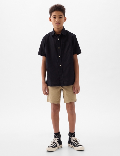 Kids Linen-Cotton Shirt