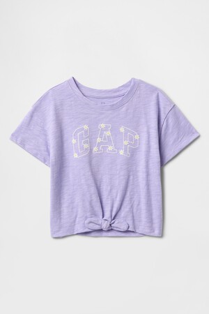 Baby & Toddler Tie-Front Logo T-Shirt