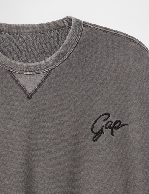 Vintage Soft Oversized Logo Sweatshirt