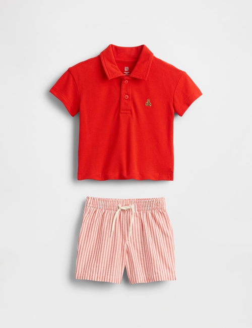 Baby Polo Outfit Set