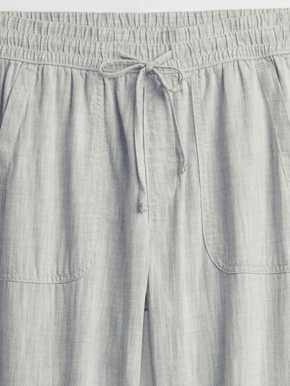 Gap chambray joggers top