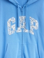 Relaxed Gap Logo Zip Hoodie