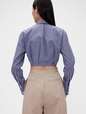 GapStudio Poplin Cropped Shirt