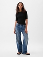 Modern Ballet-Back Cropped T-Shirt