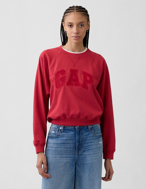 French Terry Raglan Logo Sweatshirt