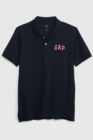 Kids Gap Logo Pique Polo Shirt