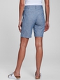 9" Chambray Bermuda Shorts
