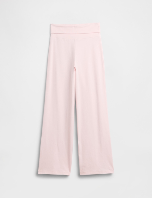 Kids Stretch Jersey Foldover Leggings