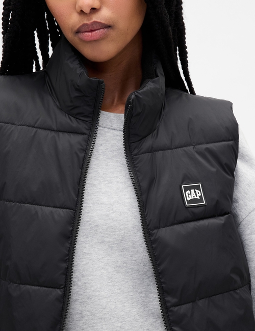 V-FRCH LOGO LW PUFFER VEST