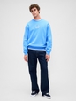 VintageSoft Oversized Logo Sweatshirt