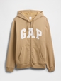 Relaxed Gap Logo Zip Hoodie