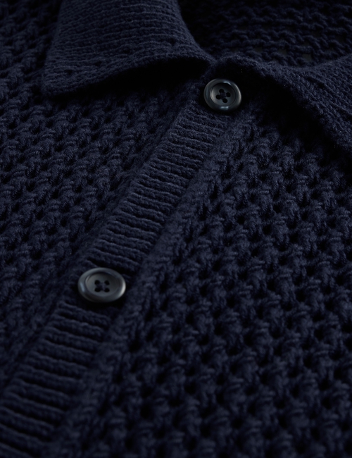 Mesh Sweater Shirt