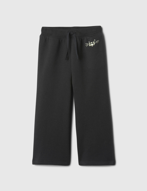 babyGap Logo Wide-Leg Pull-On Pants