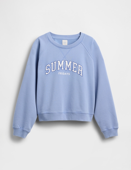 Gap × Summer Fridays Oversized Raglan Logo Sweatshirt