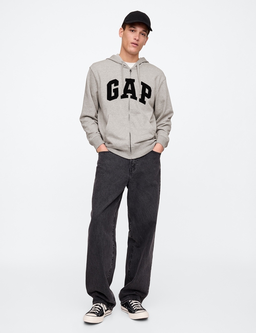 Gap Logo Zip Hoodie