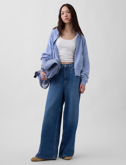 VintageSoft Terry Zip Hoodie