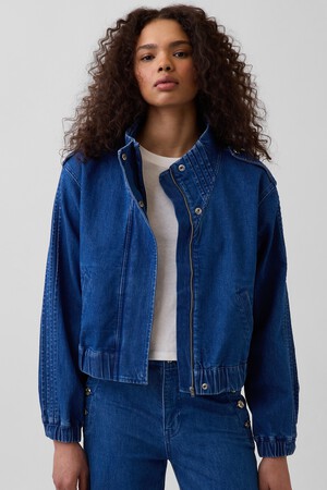 GAP X HFR NDIGO PINTUCK JACKET