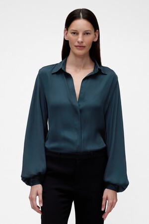 GAP STUDIO SATIN CLASSIC FITTED SHIRT