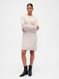 CashSoft Relaxed Crewneck Sweater Mini Dress