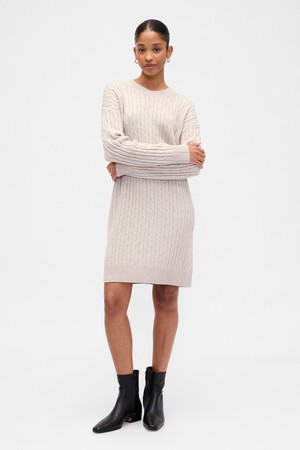 CashSoft Relaxed Crewneck Sweater Mini Dress