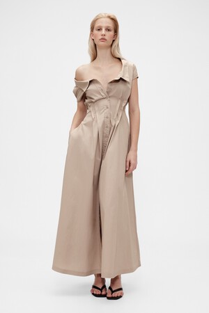 GapStudio Poplin Maxi Shirtdress