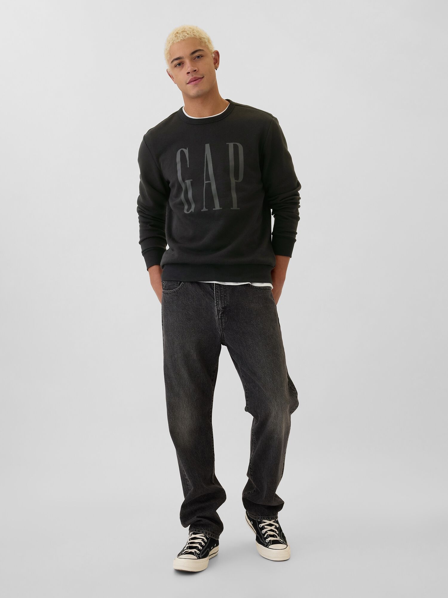 Shop Gap Logo Sweatshirt for | GAP UAE