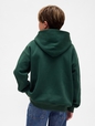 Kids VintageSoft Relaxed Plaid Logo Hoodie