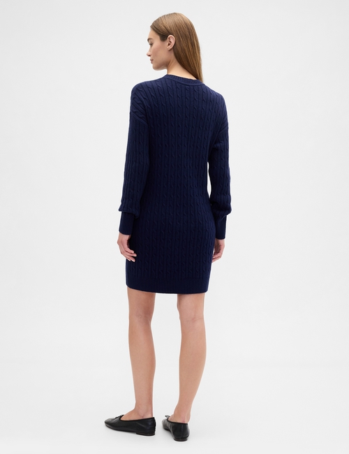 CashSoft Relaxed Crewneck Sweater Mini Dress