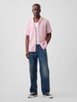 Linen-Blend Vacay Shirt in Standard Fit