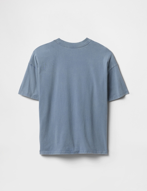 Kids Relaxed Washed Crewneck T-Shirt
