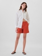5" Mid Rise Downtown Khaki Shorts