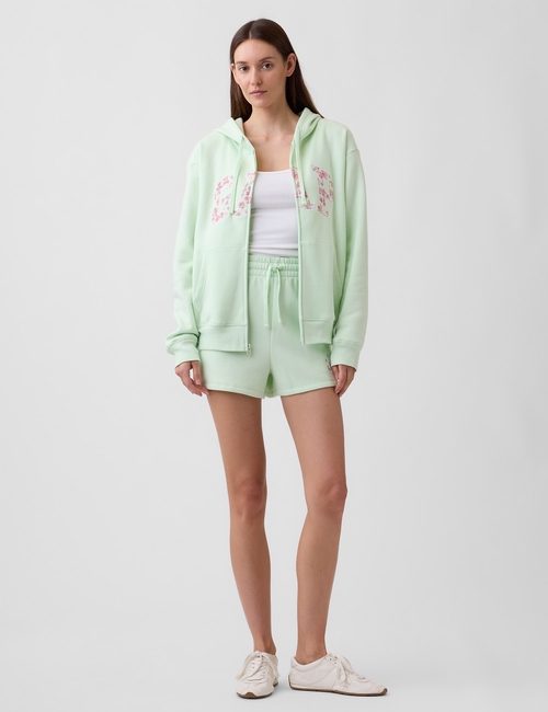 Relaxed Gap Logo Zip Hoodie