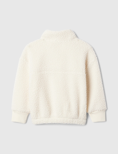 babyGap Sherpa Quarter-Zip Hoodie