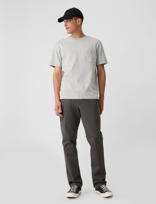 Modern Straight Khakis