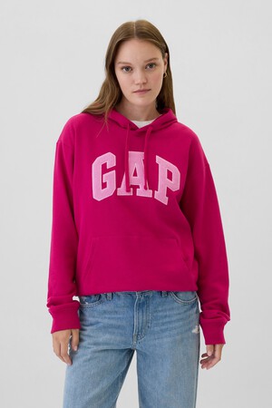 Relaxed Gap Logo Hoodie