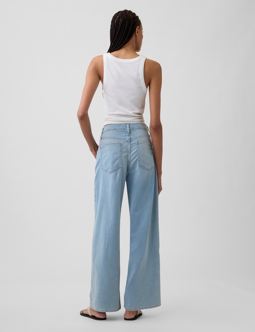 V-HR WIDE LEG KNIT LIKE LT