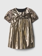babyGap Metallic Bow Dress